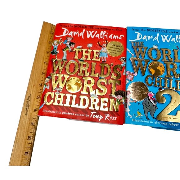 Worlds Worst Children David Walliams Books Lot 3 Vol 1 2 3 HC DJ - Picture 3 of 16